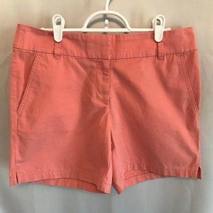Loft Outlet 6" Twill Shorts Peach Sz 2 NWT